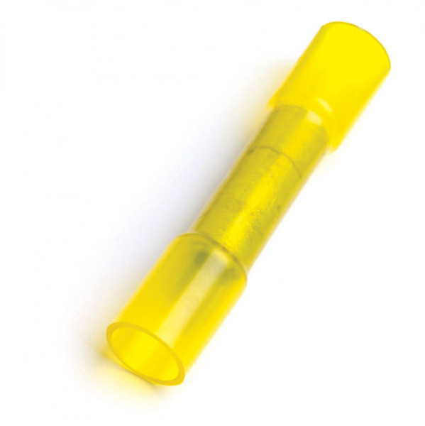 (image for) Yellow Butt Connector 12-10ga (Shrink) 100Pc